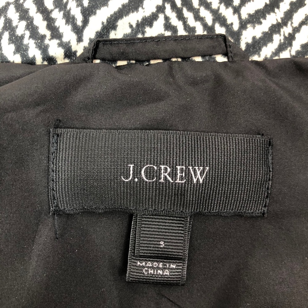 J. Crew Excursion Herringbone Puffer Vest Jacket - Picture 8 of 8